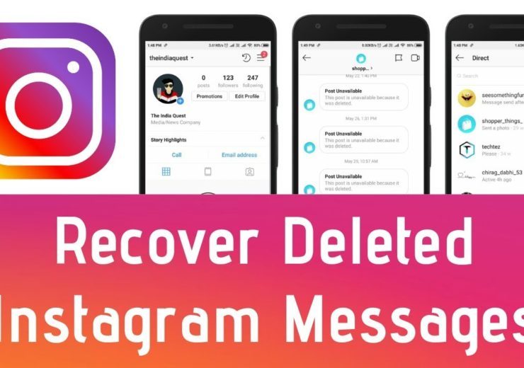 instagram kaybolan mesajlar nasil goruntulenir onayli profil